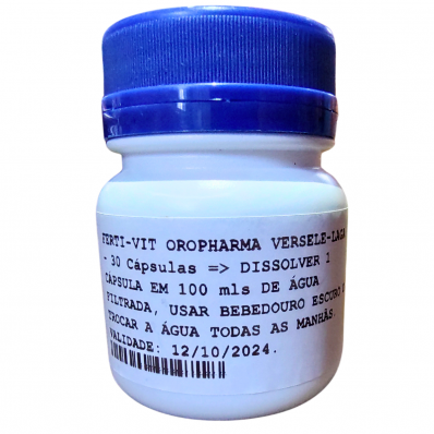 FERTI-VIT OROPHARMA VERSELE-LAGA - 30 Cápsulas - Original Fracionado