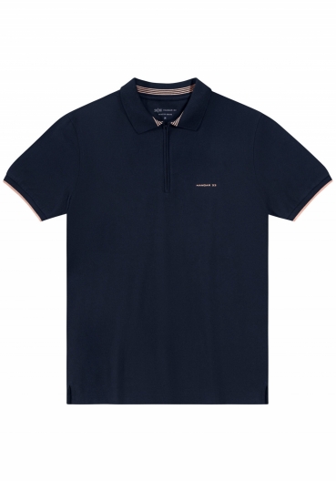 CAMISETA HANGAR33 POLO NATURAL CLASSIC - MASCULINA