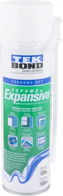 Espuma expansiva de poliuretano 500 ml/320 g TEKBOND 