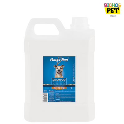 Shampoo para Cães PowerDog Coco 5 L