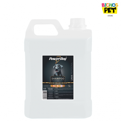 Shampoo para Cães PowerDog Pelos Escuros 5 L