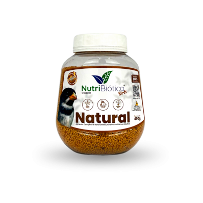 NUTRIBIÓTICA EXTRUSADA COLEIRO NATURAL - 400 G