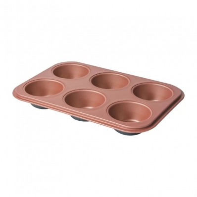 Forma para CupCake Bakery em Alumínio com Revestimento Antiaderente 