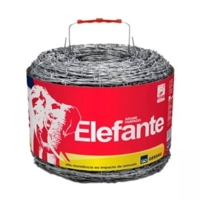 ARAME FARPADO ELEFANTE 2.2 MM X 400 METROS GERDAU 