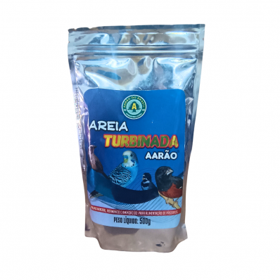 AREIA TURBINADA - AARÃO - LINHA PREMIUM - 500 g