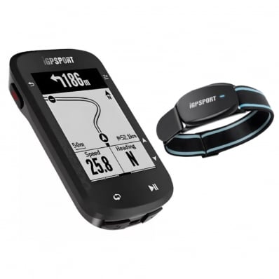 Gps Bike Ciclocomputador Igpsport Bsc200 + Cardiaco De Braço