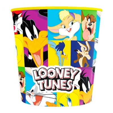 BALDE DE PIPOCA 3 LITROS TURMA LOONEY TUNES