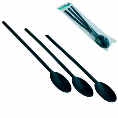 COLHER FUNCIONAL EM NYLON EMBALAGEM COM 3 UNIDADES CINQUETTI