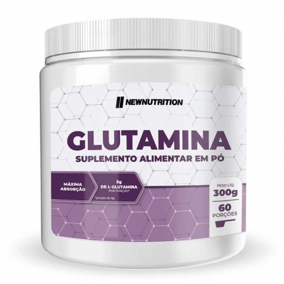 GLUTAMINA EM PÓ NEW NUTRITION