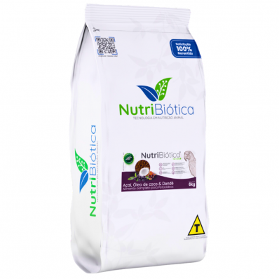 NUTRIBIÓTICA NATURE ARARA AÇAÍ, ÓLEO DE COCO e DENDÊ - 6 Kg