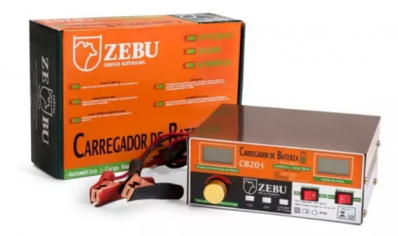 CARREGADOR BATERIA INTELIGENTE ZEBU 20 AMPERES