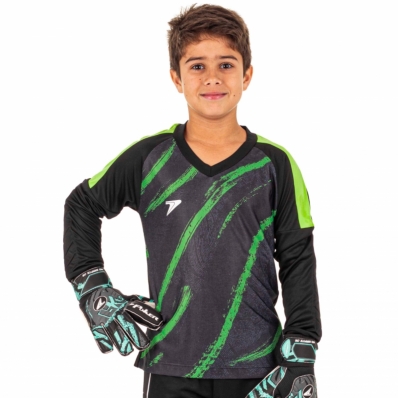 CAMISA POKER GOLEIRO SUBLIMADA ORBIT - INFANTIL