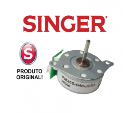 Motor de Passo Singer Briliance Cosmo Stylist Starlet ORIGINAL Modelo Atual Menor