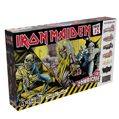 ZOMBICIDE (2ª EDIÇÃO) - IRON MAIDEN CHARACTER PACK 2 (EXPANSÃO)