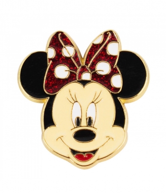Broche de Metal Rosto Minnie e demais personagens - Disney