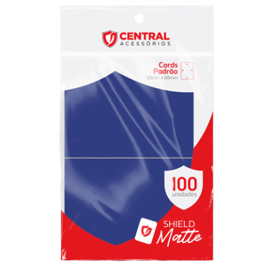 SLEEVES CENTRAL AZUL MARINHO MTG 63x88mm100 UN