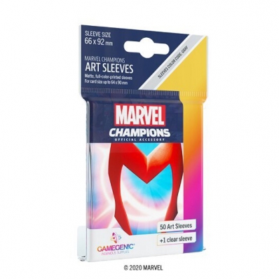 SLEEVES GAMEGENIC MARVEL CHAMPIONS SCARLET WITCH - 63,5x88mm
