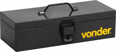 Caixa metálica para ferramentas baú 35,0 cm x 12,0 cm x 10,0 cm VONDER 6115351211