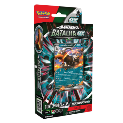 POKEMON DECK DE BATALHA EX HOUNDOOM