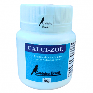 CALCI-ZOL - CALDEIRA BRASIL - 30 g