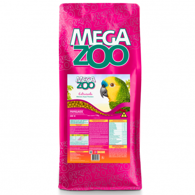 MEGAZOO EXT PAPAGAIOS REGULAR BITS AM16 - 12 KG