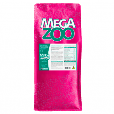 MEGAZOO EXTRUSADA PAPAGAIO PREMIUM PP16 -12 KG