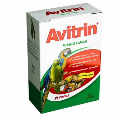 AVITRIN ALIMENTO PARA PAPAGAIOS - 500 g