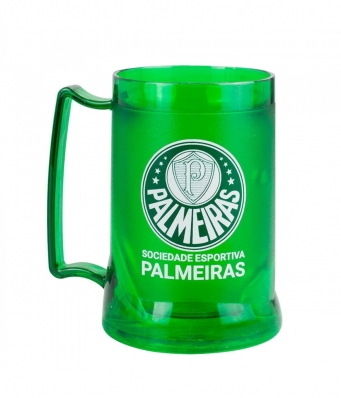 Caneca Térmica com Gel 400ml Palmeiras 