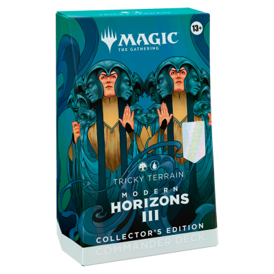 MTG MODERN HORIZONS 3 COLLECTOR COMMANDER DECK TRICKY TERRAIN