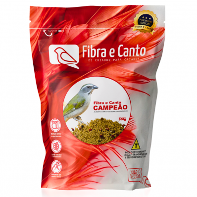 FIBRA E CANTO TRINCA FERRO CAMPEÃO FIBRA E CANTO - 500 G