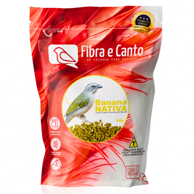 FIBRA E CANTO TRINCA FERRO BANANA NATIVA - 500 G