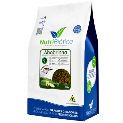 NUTRIBIÓTICA TRINCA FERRO NATURE ABOBRINHA PASSERIFORMES - 300 G