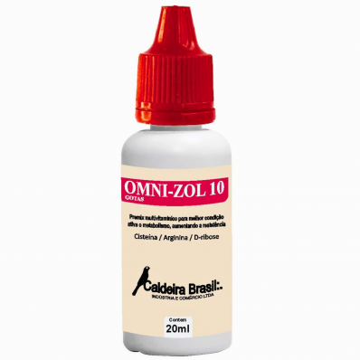 OMNI-ZOL 10 GOTAS - MELHORA DE DESEMPENHO - CALDEIRA BRASIL - 20 ML