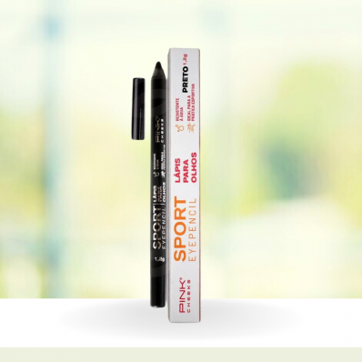 Pink Cheeks Lapis para Olhos Prova Dagua Sport Preto
