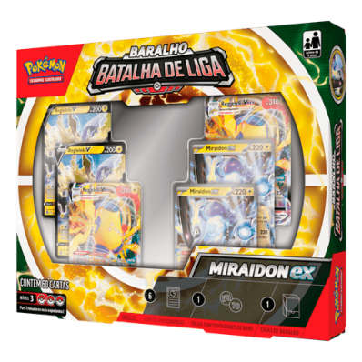 POKEMON BARALHO BATALHA DE LIGA MIRAIDON EX