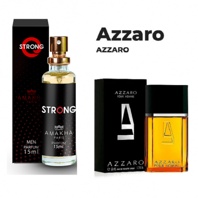 PERFUME MASCULINO STRONG AMAKHA PARIS 15ML - INSPIRAÇÃO AZZARO