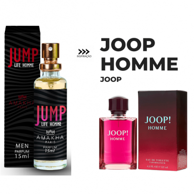 PERFUME MASCULINO JUMP LIFE AMAKHA PARIS 15ML - INSPIRAÇÃO JOOP HOMME