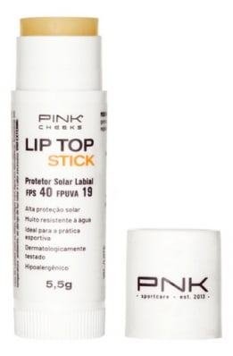 Protetor Solar Labial P/ Esportes Fps40 Stick Pink®cheeks