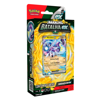 POKEMON DECK DE BATALHA EX MIRAIDON