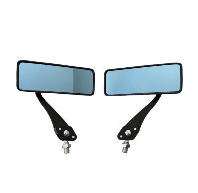 Retrovisor Quadrado Preto - Peças Scooter Eletrica