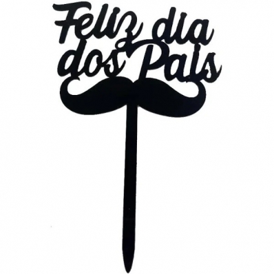 Topo De Bolo Feliz Dia Dos Pais