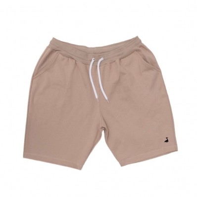 BERMUDA MOLETINHO ALGODAO MASCULINA ELASTICO CINTURA CORDAO AJUSTAVEL COM BOLSO LATERAL E TRASEIRO