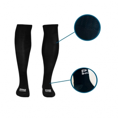 Meiao Juvenil Pro Soccer Poliamida Ideal Para Jogadores Auxilia Prevenção de Torçoes Musculares