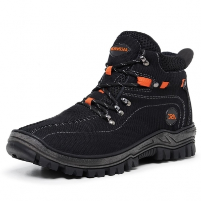 BOTA ADVENTURE MASCULINA SOLADO BORRACHA COSTURADO PALMILHA PU CONFORT PARA TRILHA