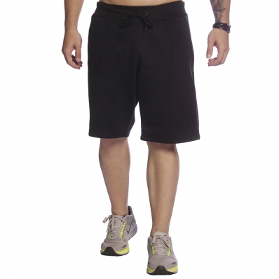 Short Bermuda Moletinho Masculina Cordao Ajustavel Academia Treino Confortavel