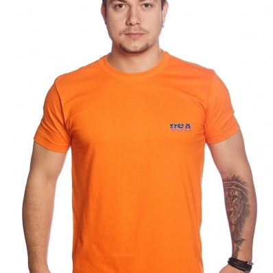 Camiseta Masculina Algodao Confortavel Estampada Frente E Verso USA Aguia Gola Redonda