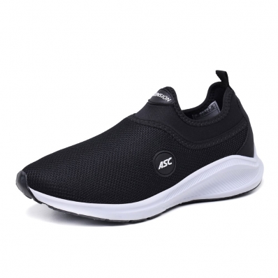 Tenis Masculino Esportivo Calce Facil Leve Flexivel Confortavel Caminhada Academia