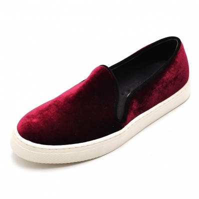 Slip On Tenis Slipper Couro Feminino Camurça Moderno Sola Borracha Palmilha Conforto