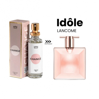 PERFUME FEMININO CHANGE AMAKHA PARIS 15ML - INSPIRAÇÃO IDÔLE LANCOME