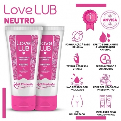 LUBRIFICANTE LOVE LUB LA PIMIENTA 60G NEUTRO 